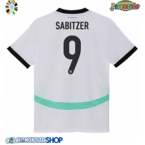 Maglie da calcio Austria Marcel Sabitzer #9 Seconda Maglia Femminile Europei 2024 Manica Corta